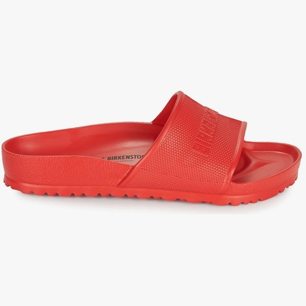 Birkenstock Barbados EVA Active Red Waterproof Slide Sandal EU 39 W 8.5 - Picture 3 of 16